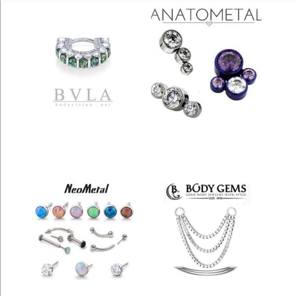 SEEKING - yellow gold body jewelry
